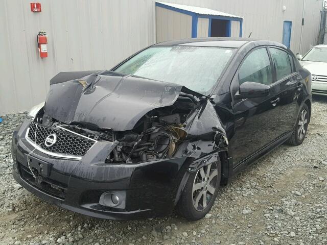 3N1AB6AP1CL735626 - 2012 NISSAN SENTRA 2.0 BLACK photo 2