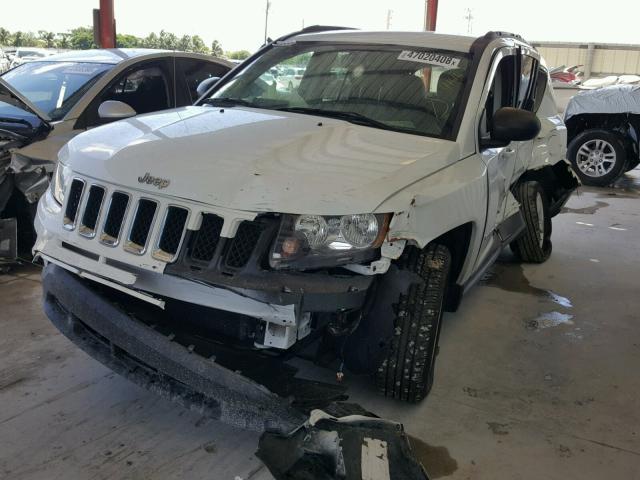 1C4NJCBA0GD675442 - 2016 JEEP COMPASS SP თეთრი ფოტო 2