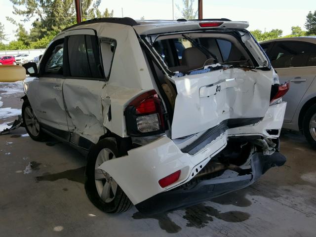 1C4NJCBA0GD675442 - 2016 JEEP COMPASS SP თეთრი ფოტო 3