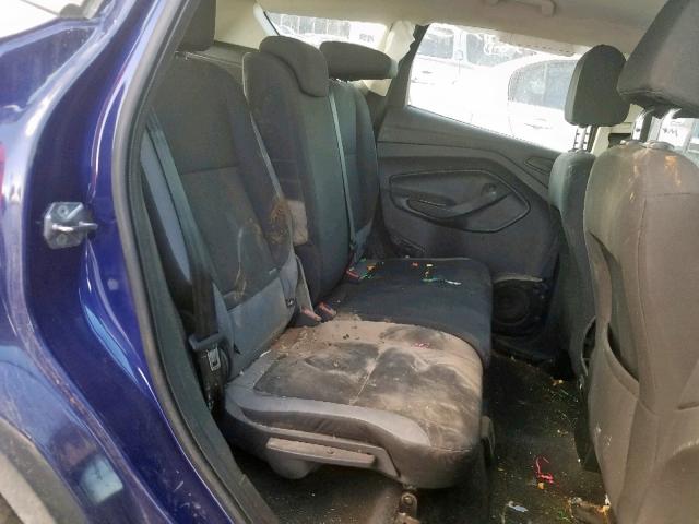 1FMCU0F79DUB47627 - 2013 FORD ESCAPE S BLUE photo 6