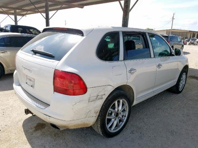 WP1AB29P46LA65840 - 2006 PORSCHE CAYENNE S WHITE photo 4