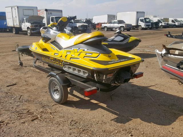 1MDTZAK10BA456014 - 2009 BOMBARDIER SEA DOO YELLOW photo 3