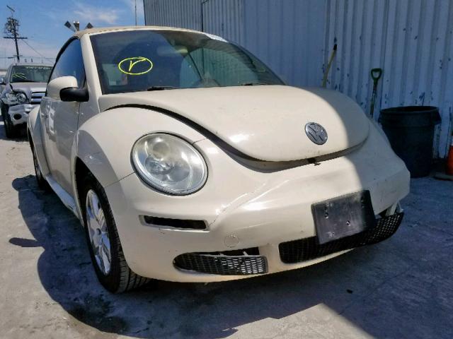 3VWPF31YX6M319119 - 2006 VOLKSWAGEN NEW BEETLE ბეჟი ფოტო 1