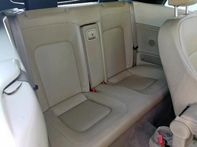 3VWPF31YX6M319119 - 2006 VOLKSWAGEN NEW BEETLE ბეჟი ფოტო 6