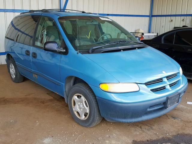 2B4FP2535WR711127 - 1998 DODGE CARAVAN GREEN photo 1