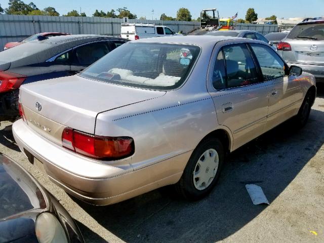 JT2BG12K1T0401806 - 1996 TOYOTA CAMRY DX BEIGE photo 4