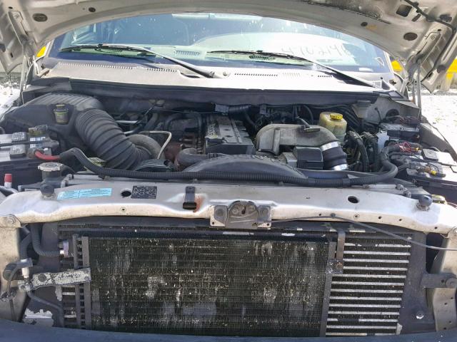 1B7KF23791J526960 - 2001 DODGE RAM 2500 SILVER photo 7