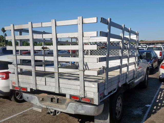 5TFLV52167X008655 - 2007 TOYOTA TUNDRA SILVER photo 4