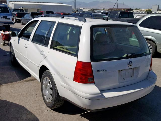 WVWRK61J13W467926 - 2003 VOLKSWAGEN JETTA GL WHITE photo 3