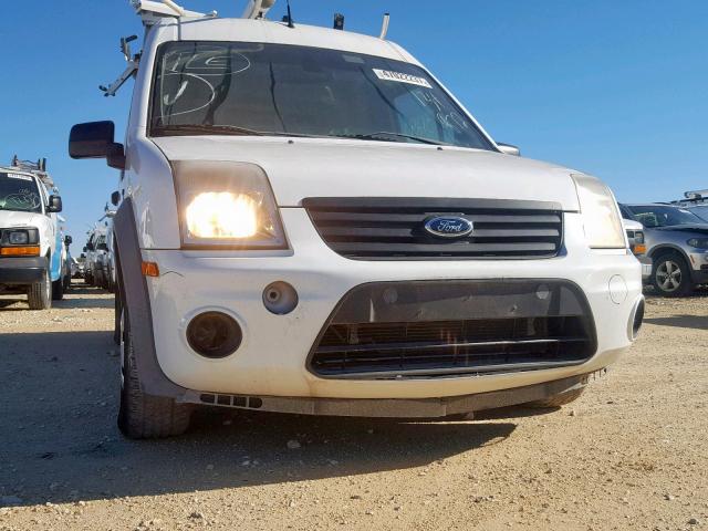 NM0LS7BN9DT134872 - 2013 FORD TRANSIT CO WHITE photo 9