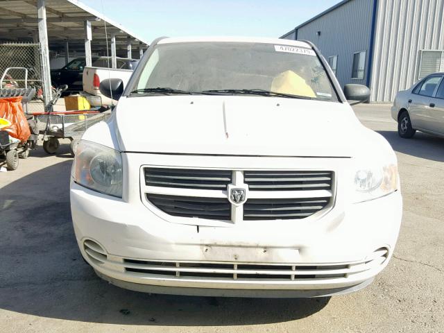 1B3HB28B38D757611 - 2008 DODGE CALIBER WHITE photo 9