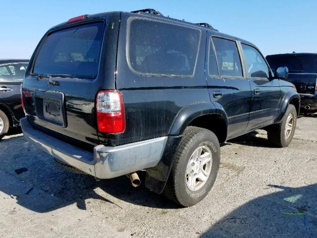 JT3GN86R010198010 - 2001 TOYOTA 4RUNNER SR BLACK photo 4