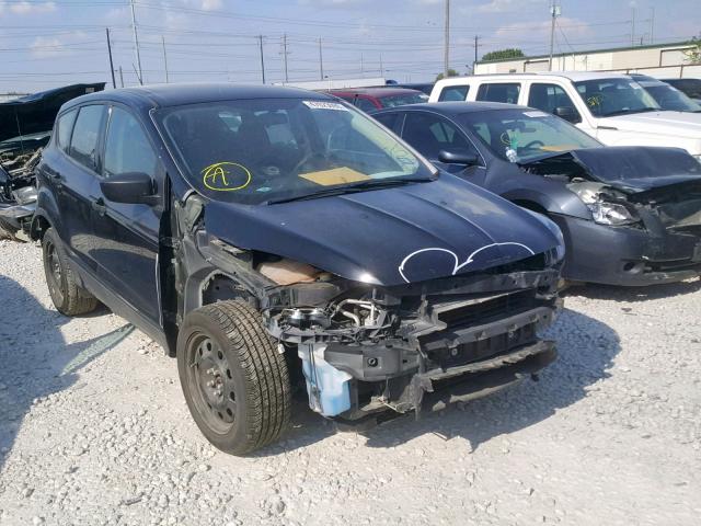 1FMCU0F78EUC51527 - 2014 FORD ESCAPE S BLACK photo 1