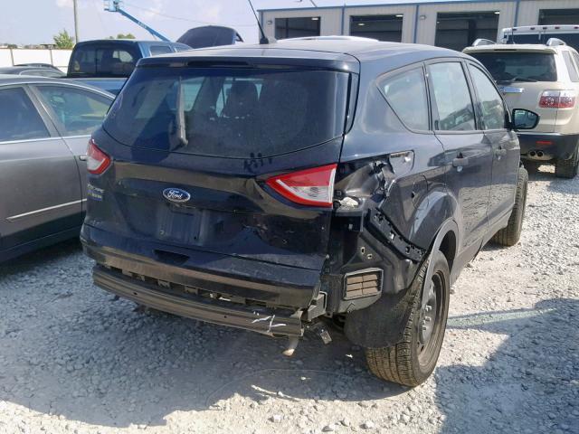 1FMCU0F78EUC51527 - 2014 FORD ESCAPE S BLACK photo 4