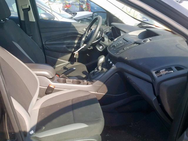 1FMCU0F78EUC51527 - 2014 FORD ESCAPE S BLACK photo 5