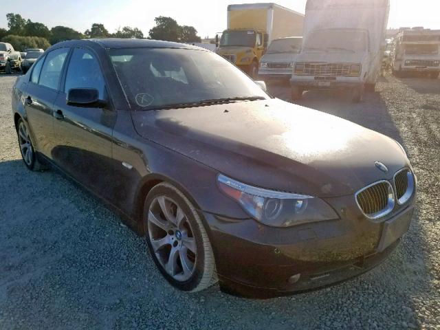 WBANB53517CP05383 - 2007 BMW 550 I BLACK photo 1