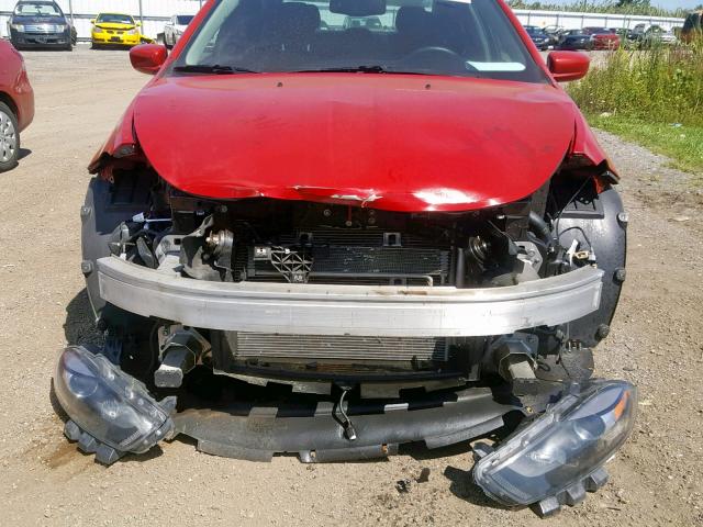 1C3CDFBA8DD309132 - 2013 DODGE DART SXT RED photo 9