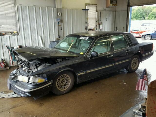 1LNLM81W2VY652688 - 1997 LINCOLN TOWN CAR BLACK photo 2