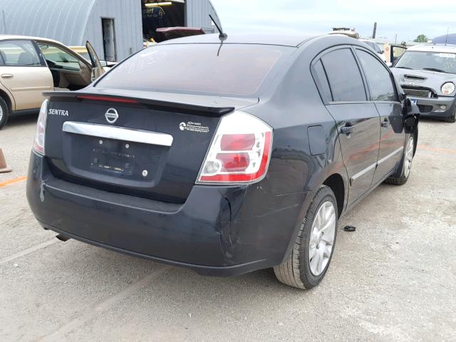 3N1AB6APXCL763733 - 2012 NISSAN SENTRA 2.0 BLACK photo 4