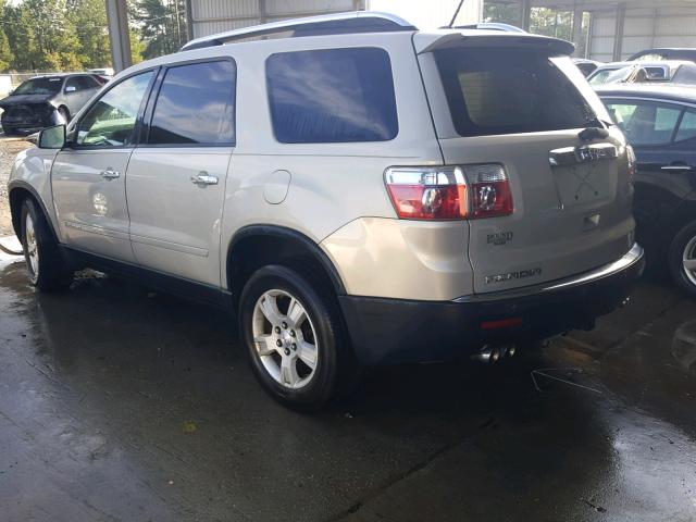 1GKER13727J156639 - 2007 GMC ACADIA SLE GOLD photo 3