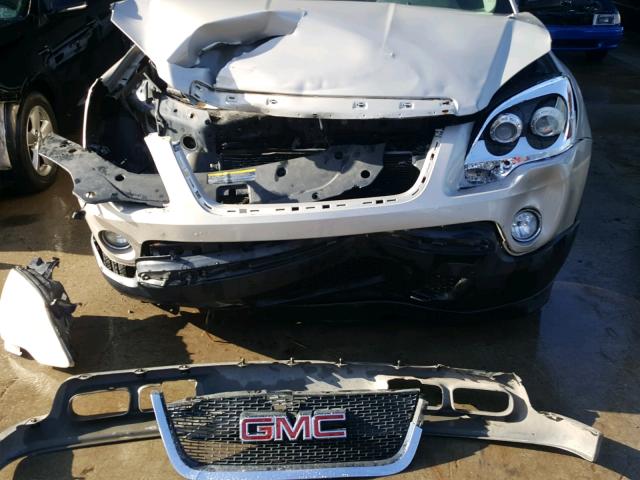 1GKER13727J156639 - 2007 GMC ACADIA SLE GOLD photo 9