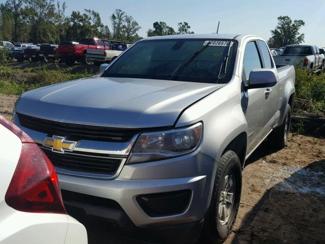 1GCHSBEN5J1114004 - 2018 CHEVROLET COLORADO SILVER photo 2