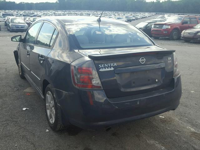 3N1AB61E19L690761 - 2009 NISSAN SENTRA 2.0 CHARCOAL photo 3