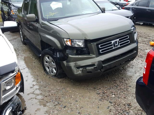 2HJYK16536H522322 - 2006 HONDA RIDGELINE GREEN photo 9