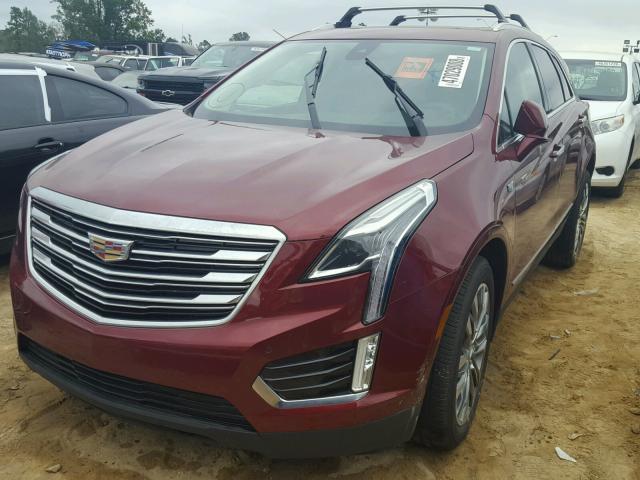 1GYKNCRSXHZ256485 - 2017 CADILLAC XT5 PREMIU RED photo 2