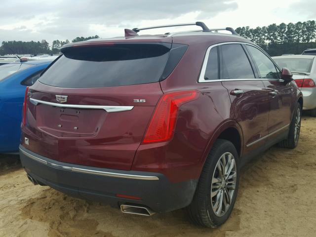 1GYKNCRSXHZ256485 - 2017 CADILLAC XT5 PREMIU RED photo 4