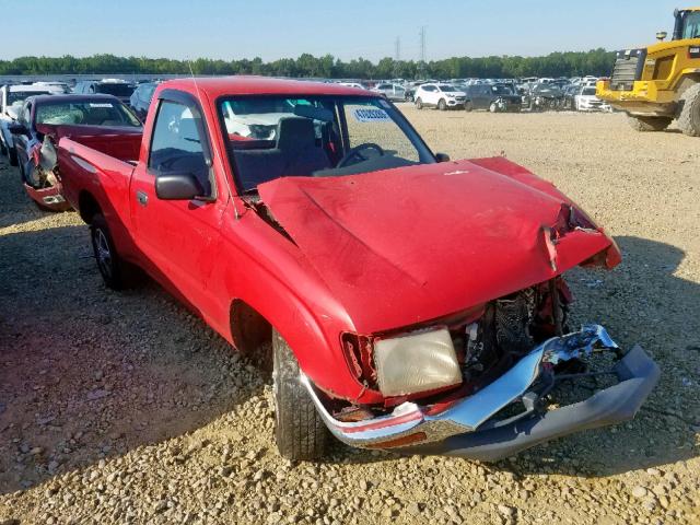 4TANL42N2VZ224849 - 1997 TOYOTA TACOMA RED photo 1