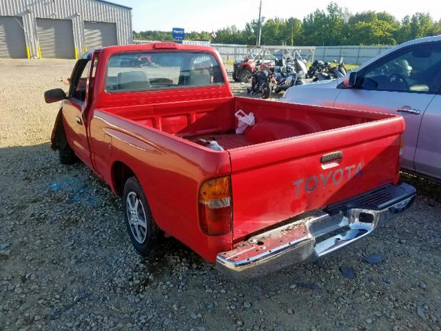 4TANL42N2VZ224849 - 1997 TOYOTA TACOMA RED photo 3