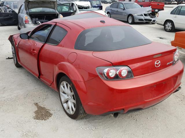 JM1FE1SMXB0405707 - 2011 MAZDA RX8 RED photo 3