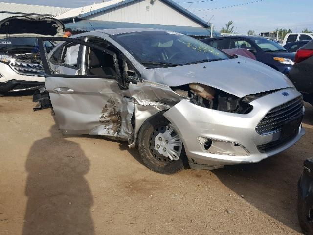 3FADP4AJ7EM211458 - 2014 FORD FIESTA S SILVER photo 1