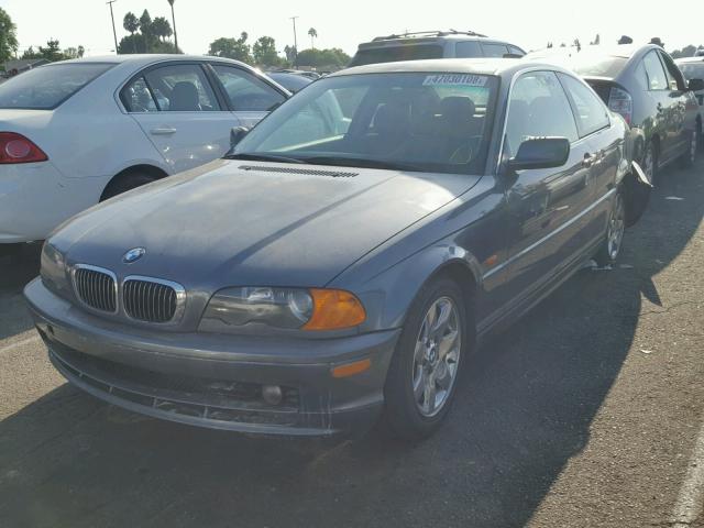 WBABM3346YJN64476 - 2000 BMW 323 CI GRAY photo 2