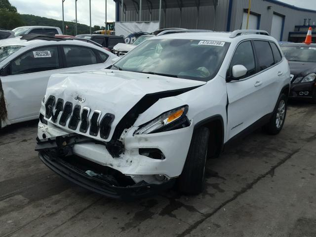 1C4PJLCS8EW155331 - 2014 JEEP CHEROKEE L WHITE photo 2