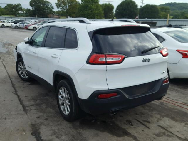 1C4PJLCS8EW155331 - 2014 JEEP CHEROKEE L WHITE photo 3