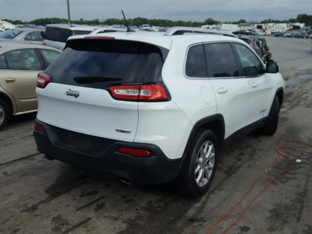 1C4PJLCS8EW155331 - 2014 JEEP CHEROKEE L WHITE photo 4