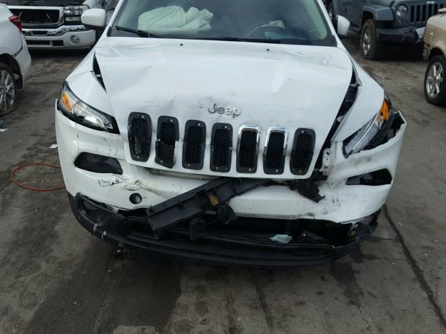 1C4PJLCS8EW155331 - 2014 JEEP CHEROKEE L WHITE photo 9