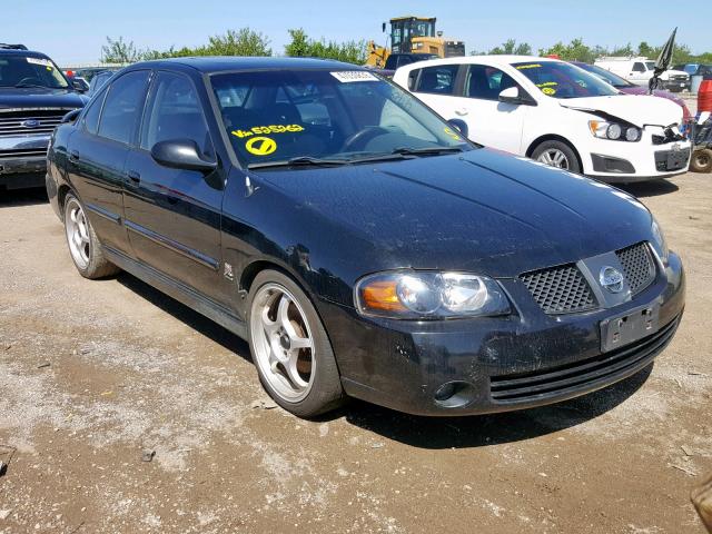 3N1AB51D76L525262 - 2006 NISSAN SENTRA SE- BLACK photo 1