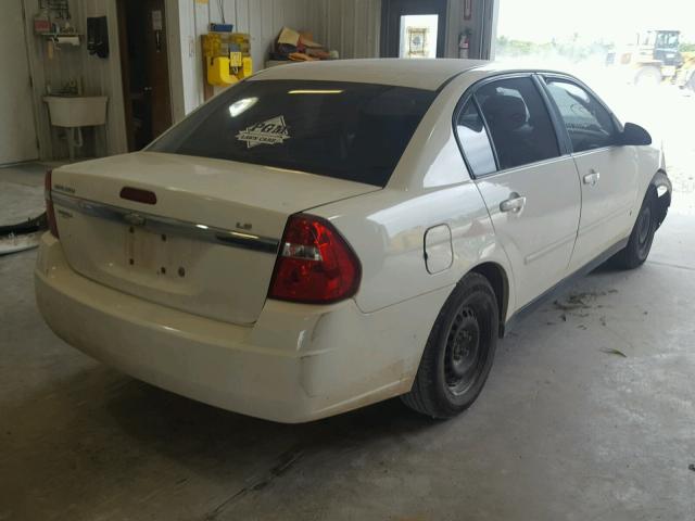 1G1ZS58F77F234496 - 2007 CHEVROLET MALIBU LS 白色 照片 4