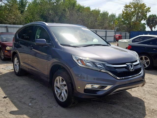 2HKRM4H77FH610168 - 2015 HONDA CR-V EXL CHARCOAL photo 1