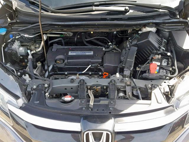 2HKRM4H77FH610168 - 2015 HONDA CR-V EXL CHARCOAL photo 7