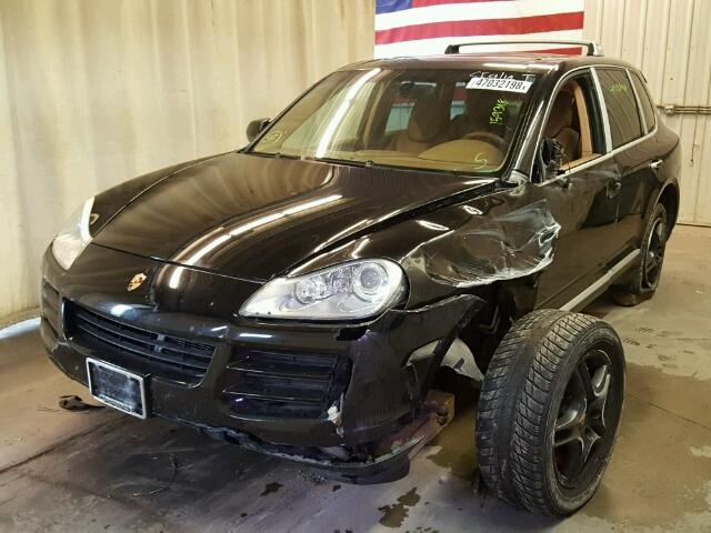 WP1AB29PX8LA46891 - 2008 PORSCHE CAYENNE S BLACK photo 2