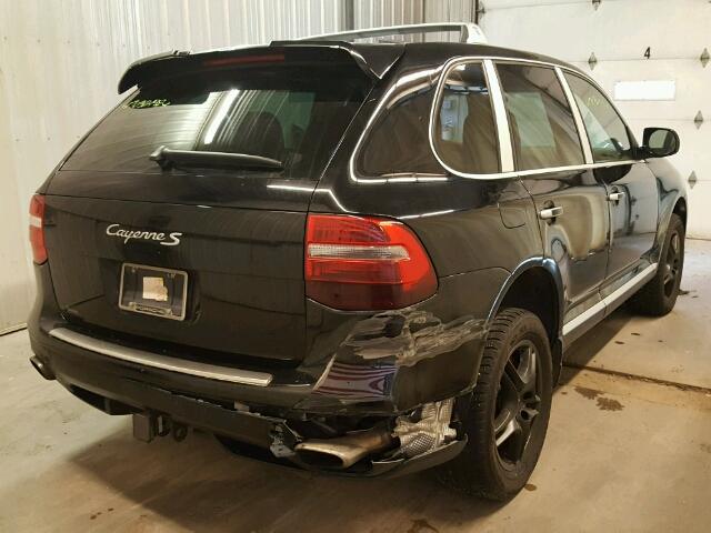 WP1AB29PX8LA46891 - 2008 PORSCHE CAYENNE S BLACK photo 4