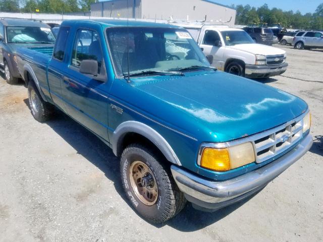 1FTCR15X7RPA48789 - 1994 FORD RANGER SUP BLUE photo 1