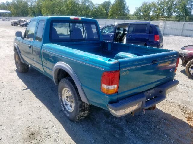 1FTCR15X7RPA48789 - 1994 FORD RANGER SUP BLUE photo 3