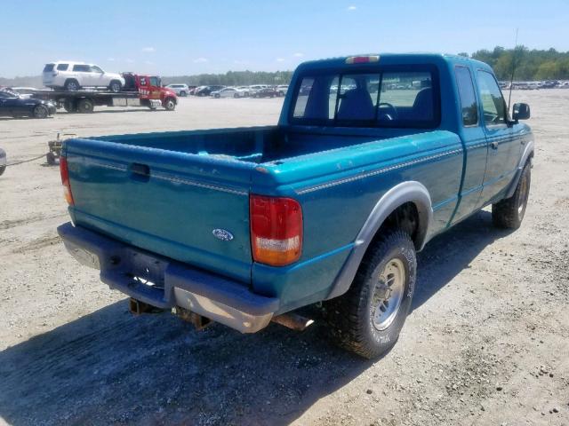 1FTCR15X7RPA48789 - 1994 FORD RANGER SUP BLUE photo 4