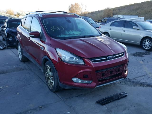 1FMCU9J98DUD23953 - 2013 FORD ESCAPE TIT RED photo 1