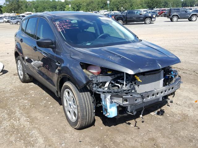 1FMCU0F7XJUA36807 - 2018 FORD ESCAPE S GRAY photo 1